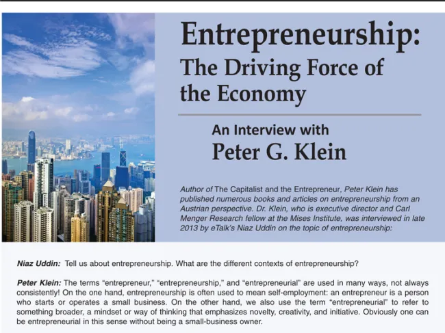 Free Market March Klein 2014